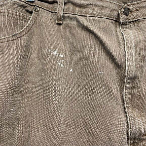 Dickies Brown Straight Leg Carpenter Work Pants  Casual/Work Pant Men’s 48x30 - Picture 2 of 7